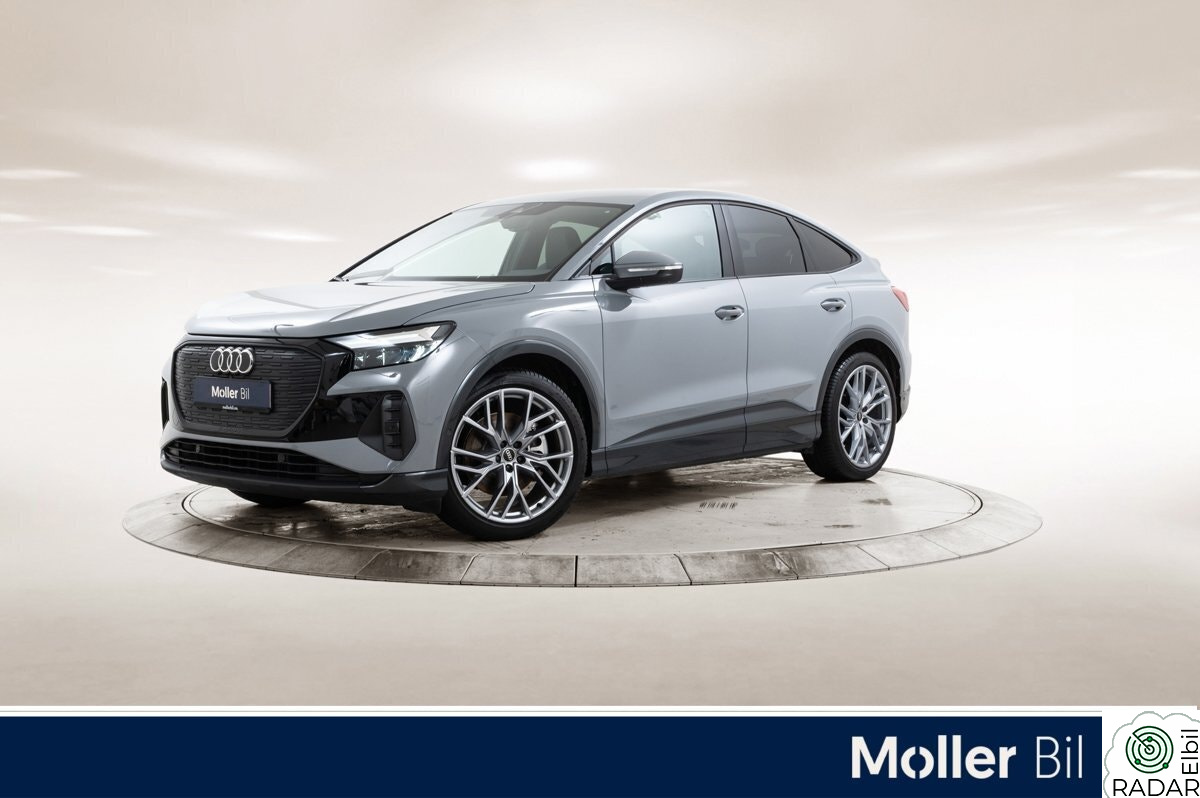 AUDI Q4 Sportback 45 e-tron 45 Sportback quattro - 360Kam, Sort optikk, ACC, Krok