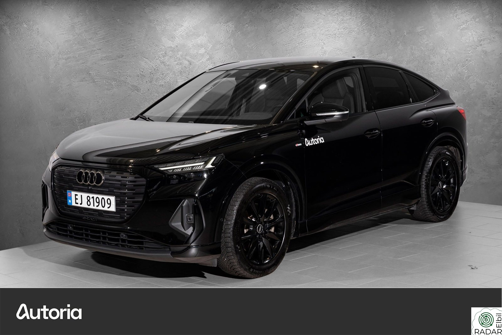 AUDI Q4 Sportback 55 e-tron Q4 sb 55 e-tron qua edt s line Sportsseter,ACC,Hengerf+