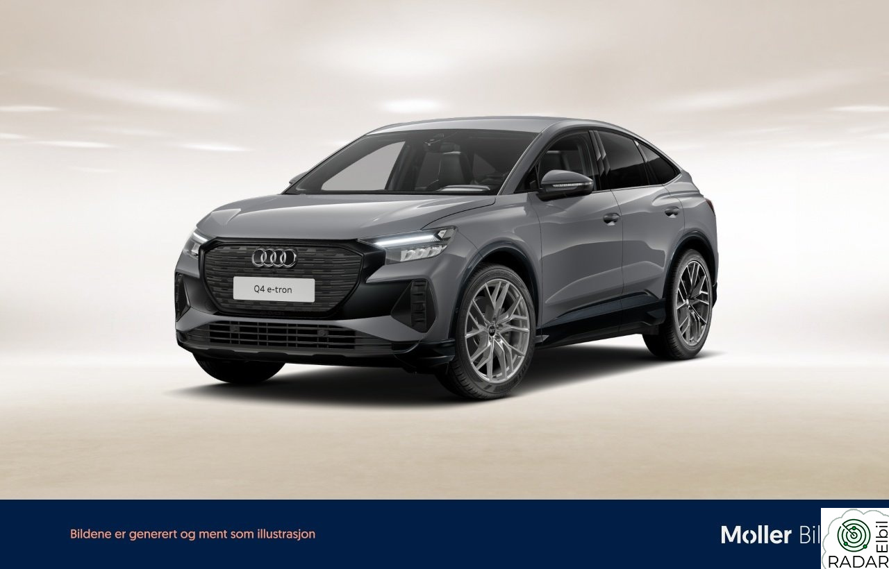 AUDI Q4 Sportback 45 e-tron 45 Quattro SB Hengerfeste/Sort.optikk/360kam