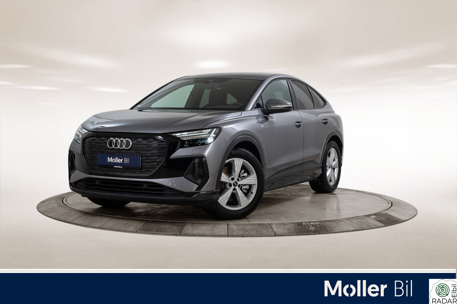 AUDI Q4 Sportback 45 e-tron 45 Sportback quattro - 21", HUD, Sort Optikk, R.Kam