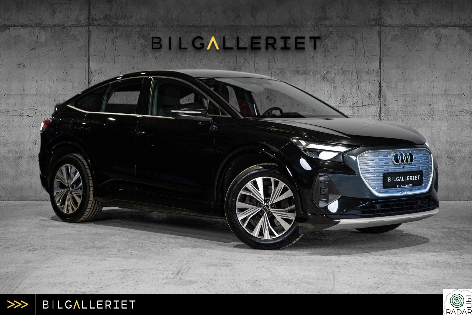 AUDI Q4 SPORTBACK 50 E TRON 50/486WLTP/SONOS/19"FELGER/KROK/NAVI/DAB/INNBYTTE