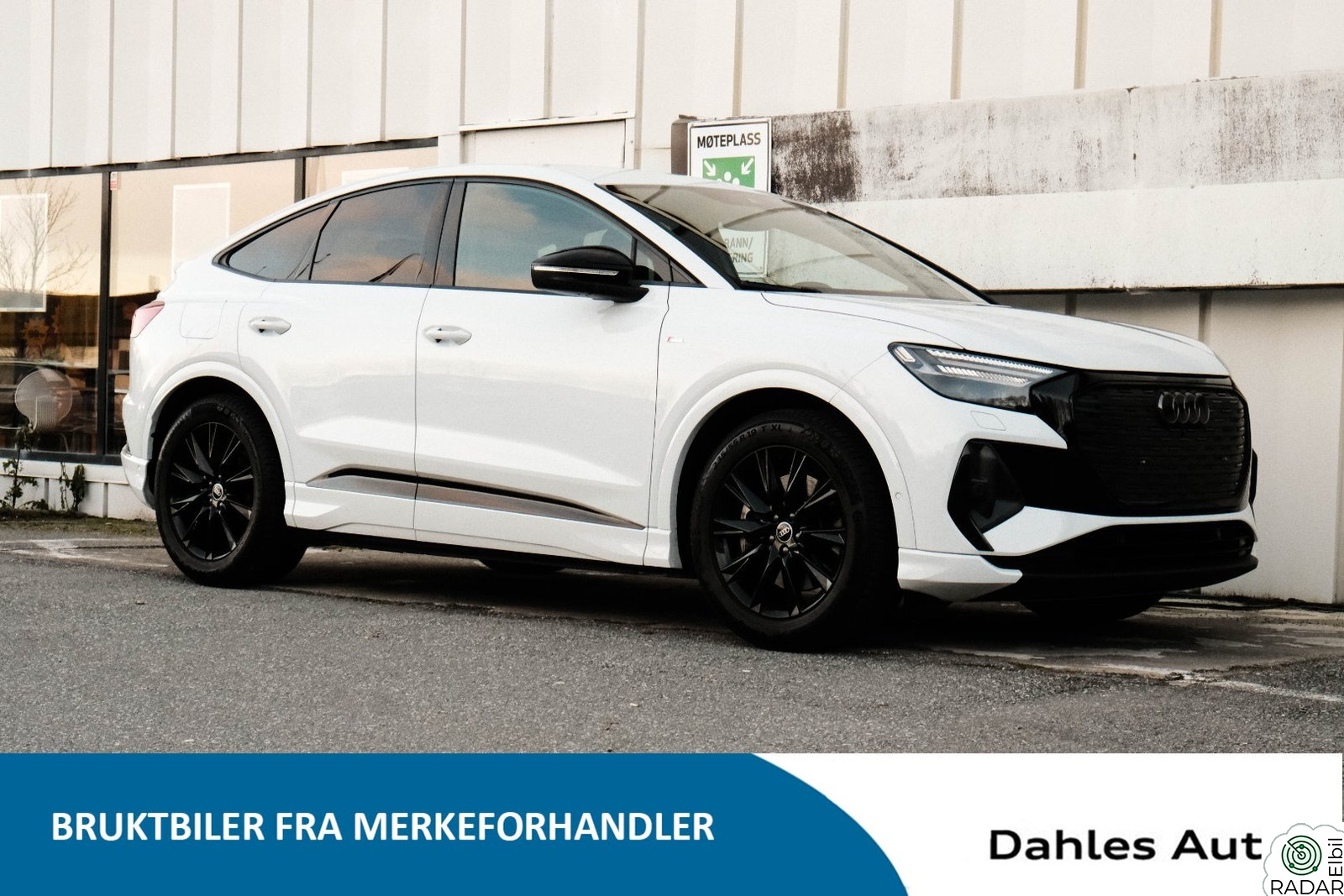 AUDI Q4 SPORTBACK 50 E TRON 50 quattro Sportback - S-line/Sort Optikk/Hellakkering