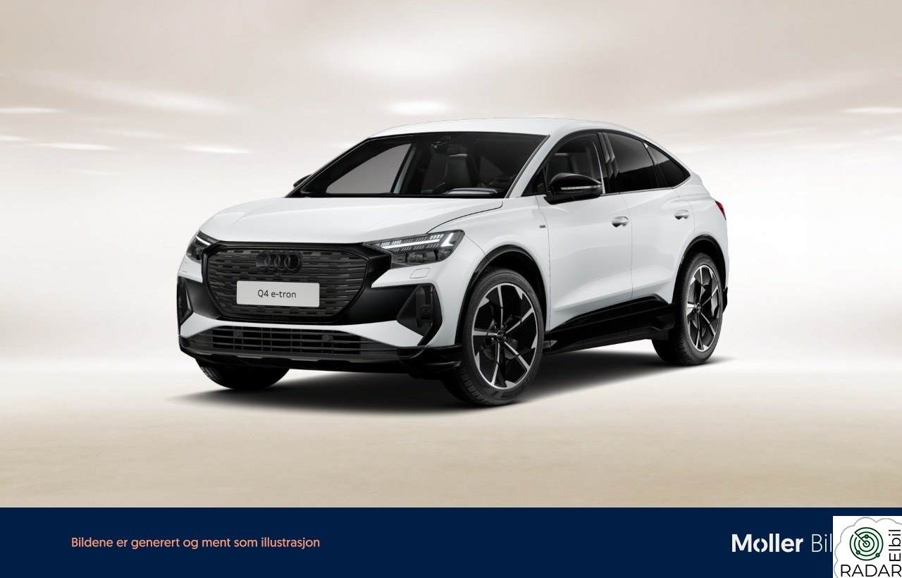 AUDI Q4 Sportback 55 e-tron 55 Sportback quattro -S Line, 360Kam, Matrix, Krok, 21"