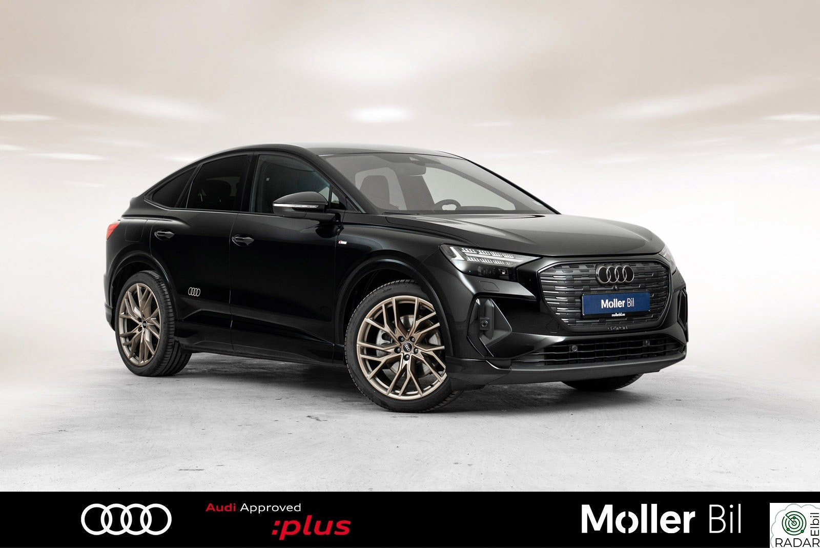 AUDI Q4 Sportback 45 e-tron 45 quattro Edition S line-21"-Matrix-H.feste-Black Pak