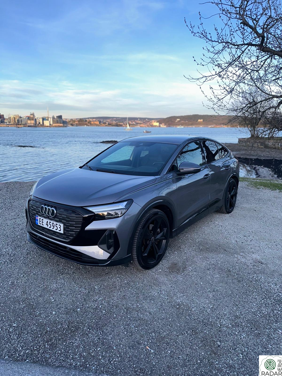 AUDI Q4 SPORTBACK 50 E TRON 50 SB QUATTRO 2xS-LINE ALL BLACK+KROK+SONOS LYD+21"