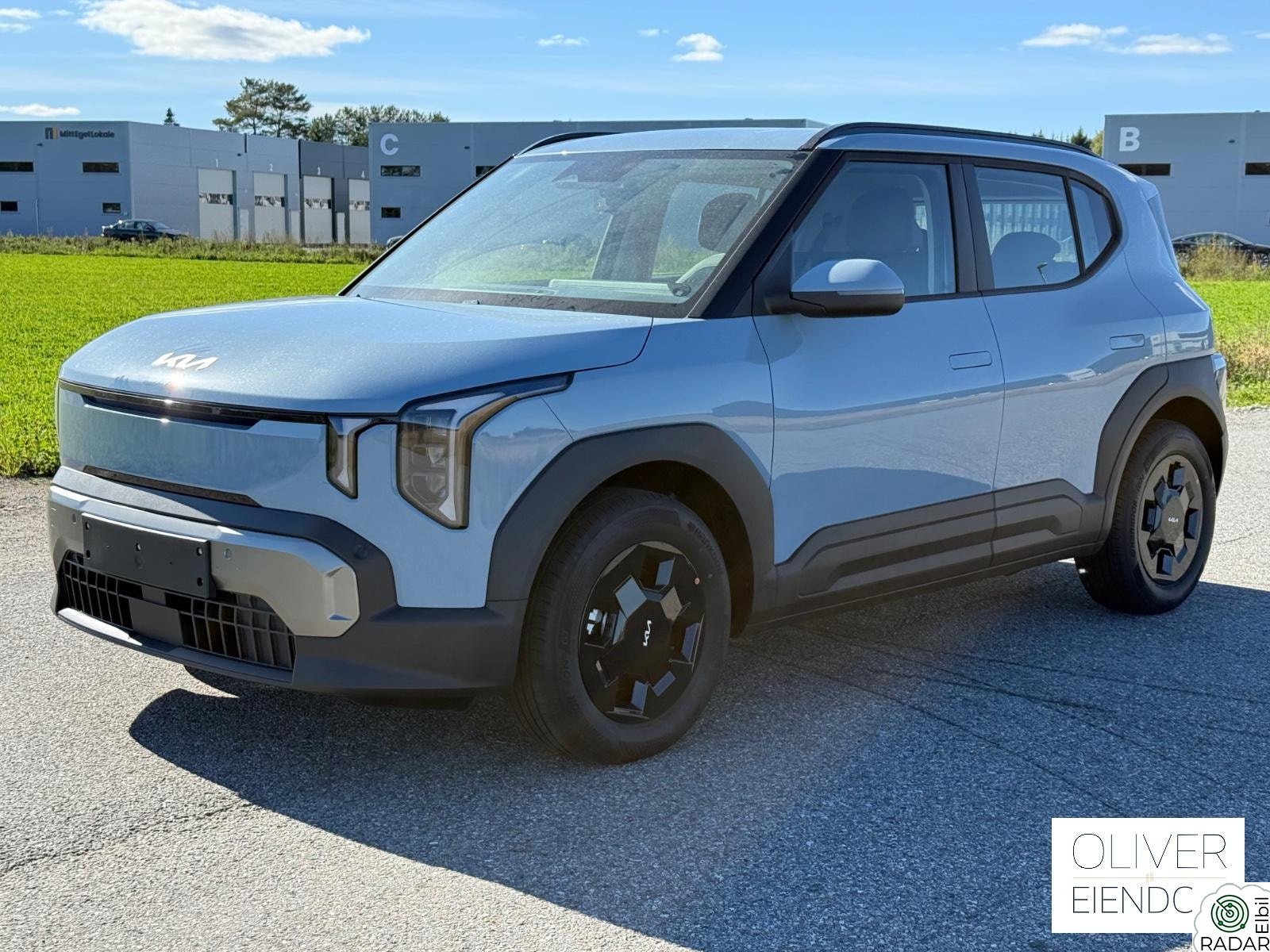 KIA EV2 NY BIL -VINTERPAKKE-S/V HJUL-RYGGE KAMERA-LEV KLAR NÅ!!