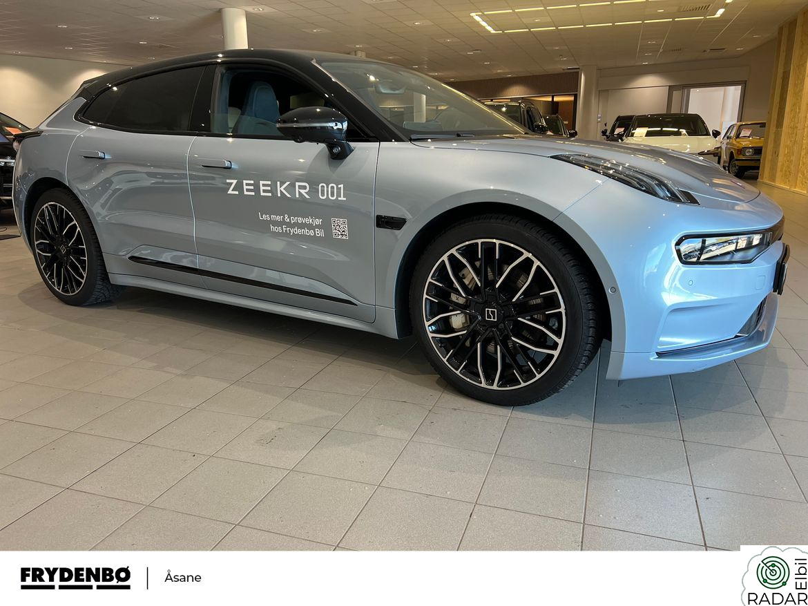 ZEEKR 001 PRIVILEGE AWD, 360, MASSASJE, HUD, PANOTAK, SKINN, DAB