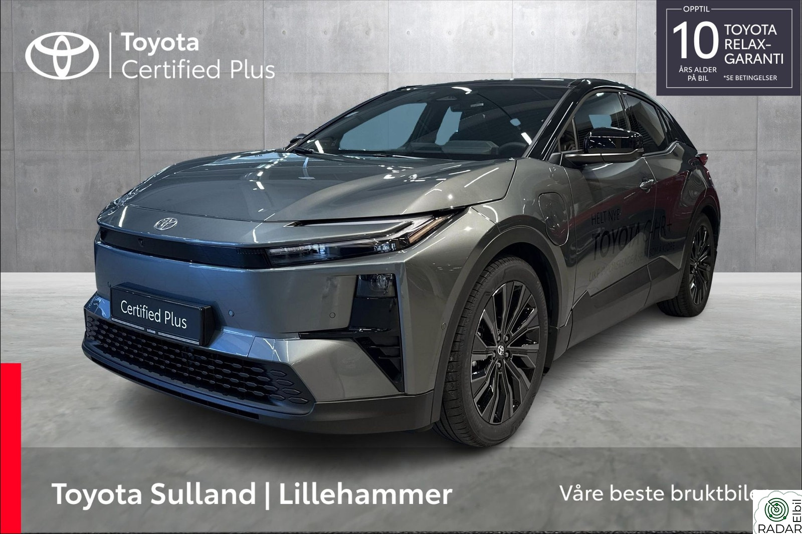 TOYOTA C-HR EXECUTIVE PANORAMA, 20'', BI-TONE, TILHENGERFESTE++
