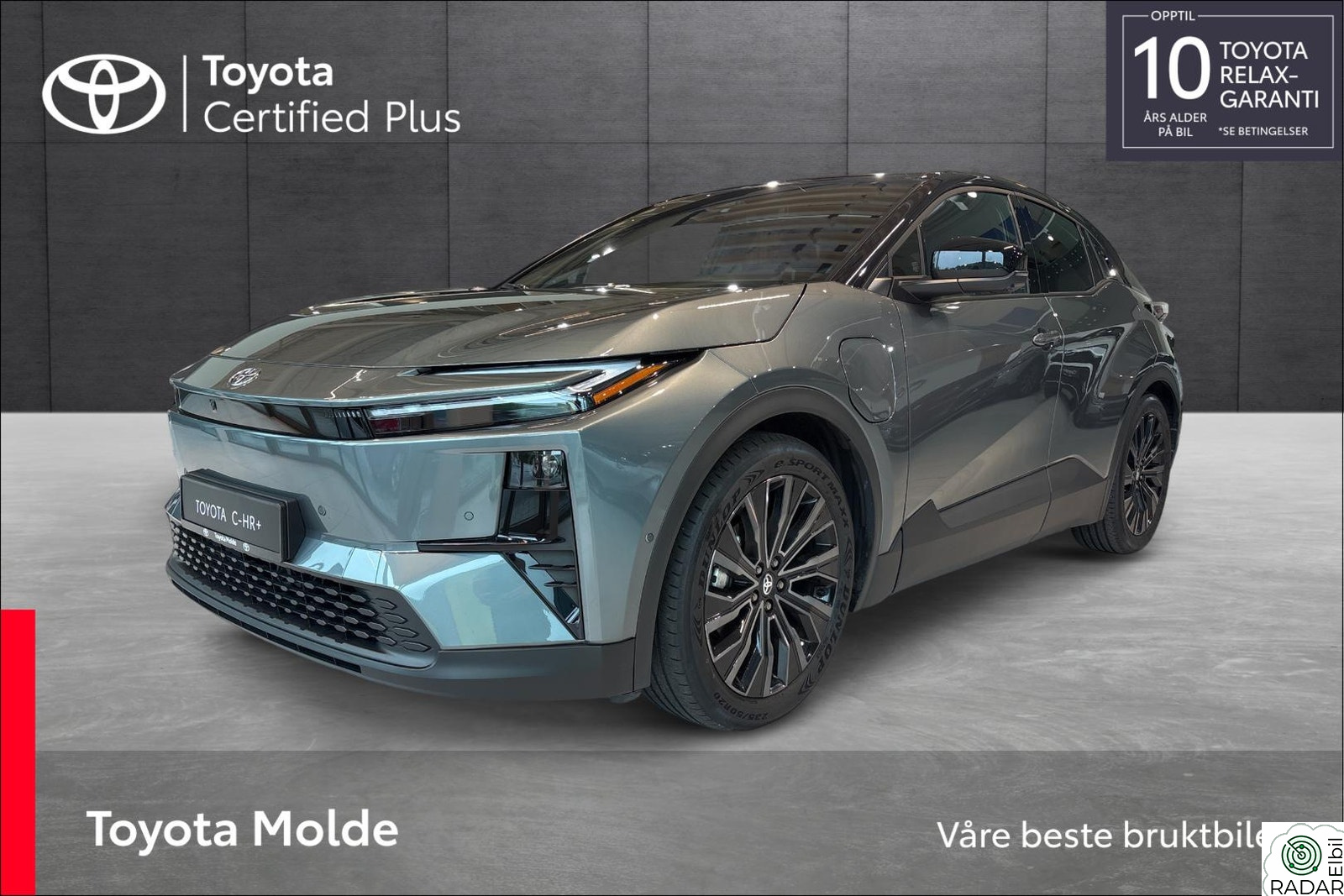 TOYOTA C-HR Executive Panorama 77 kWh AWD/Tilhengerfeste.