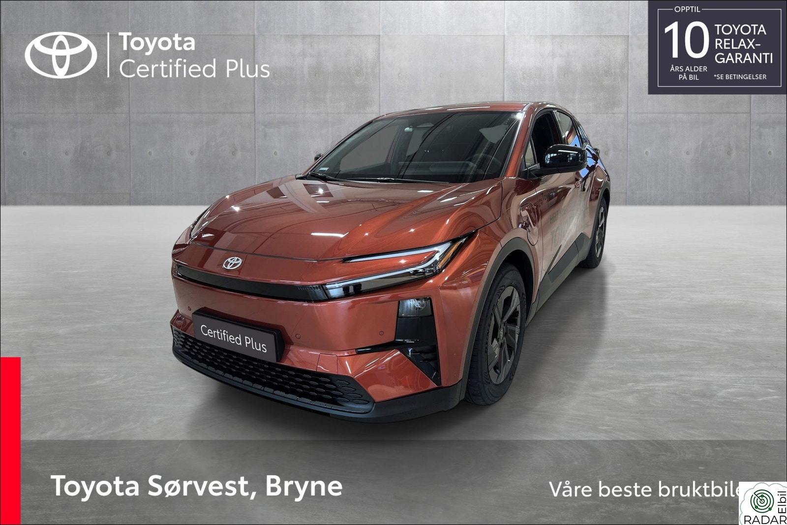 TOYOTA C-HR C-HR+ EV 343 hk Active 77 kWh AWD