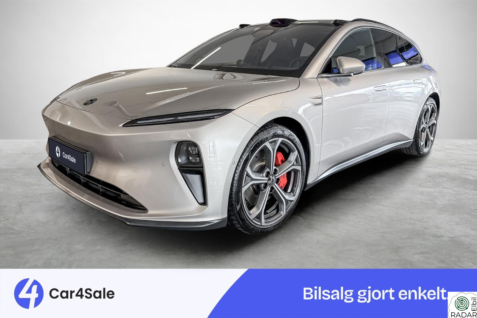 NIO ET5 Touring AWD 560km / Skinn / Krok / 360kam / NOMI / Massasje ++