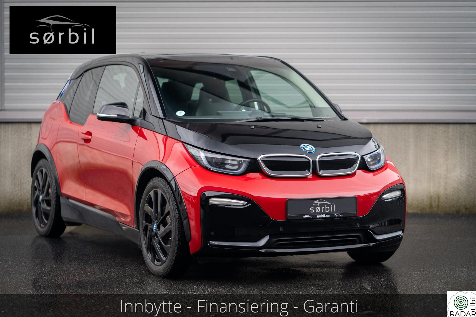 BMW I i3s S 94Ah/184hk/Fully Charged/Lav km/Skinn/Kamera/Navi/+++
