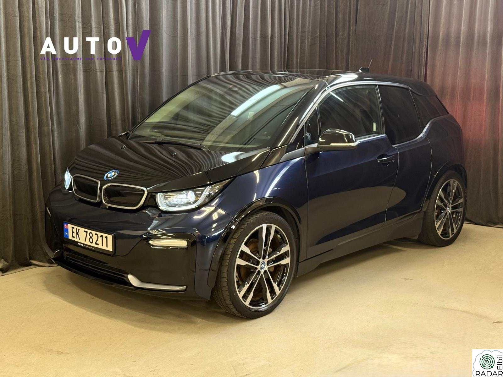 BMW I i3s FullyCharged 94Ah ACC/Skinn/H&K/Suite/Soltak/Navi/NORSK