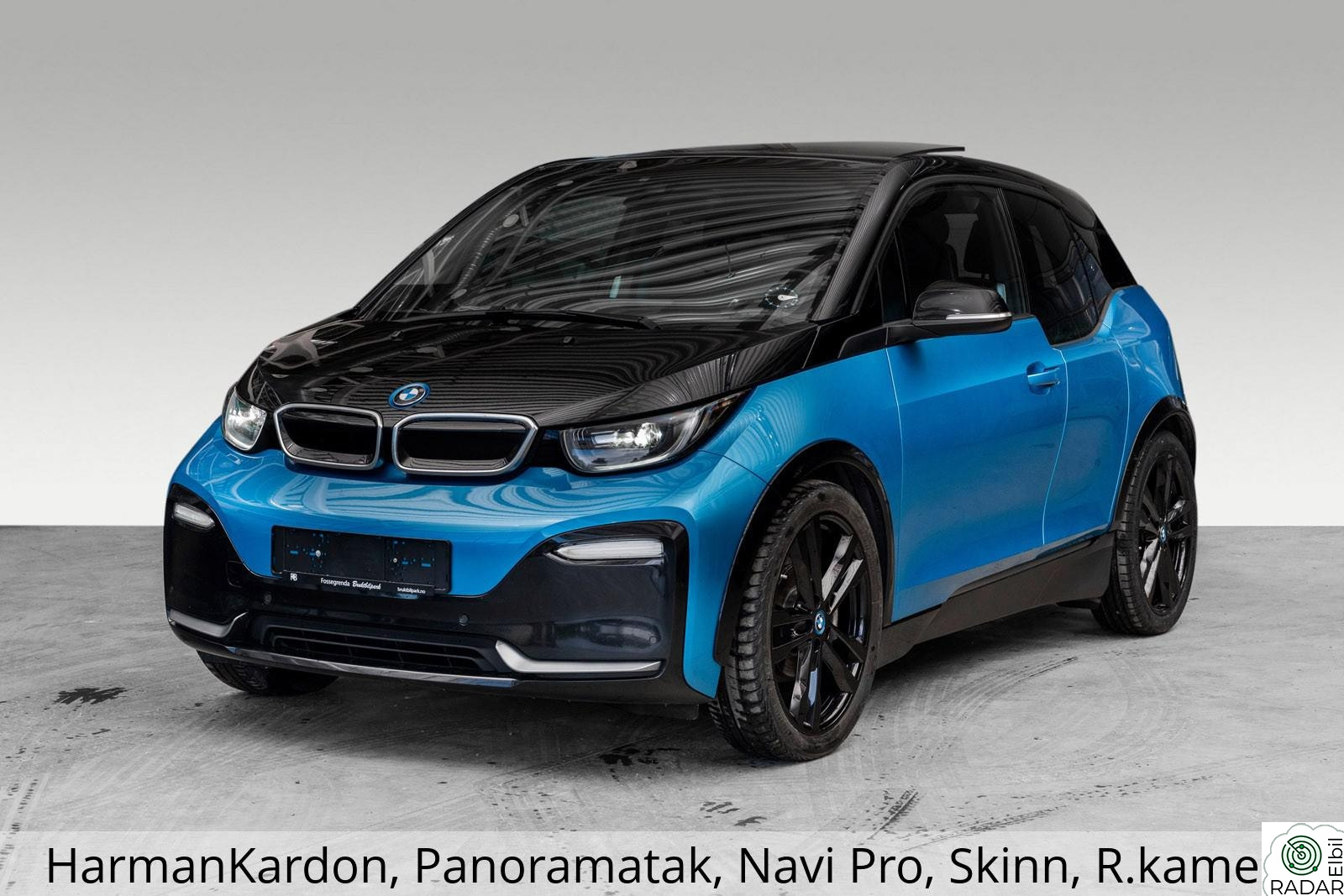BMW I i3s i3S 94Ah 184 HK Fully Charged, EU godkjent til 04/2028