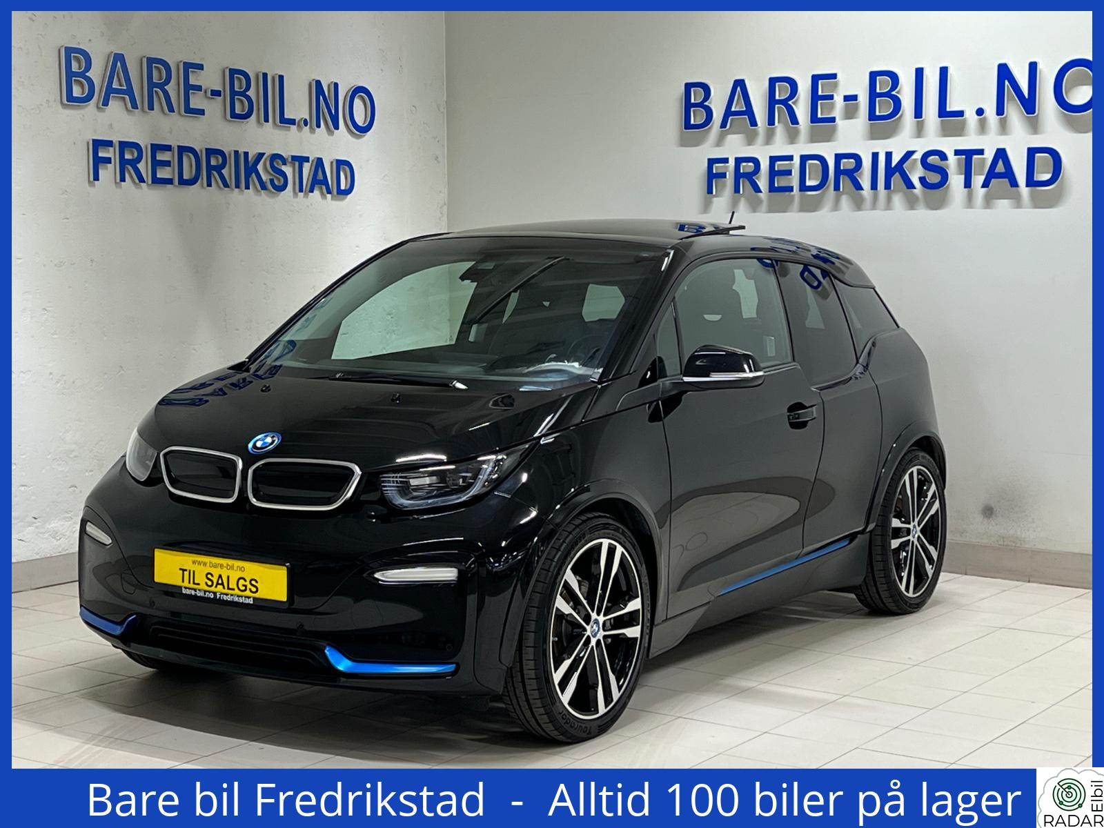 BMW I i3s S Med Pano/Acc/H,K Stereo/Skinn/Kamera/Navi/Keyless/Dab