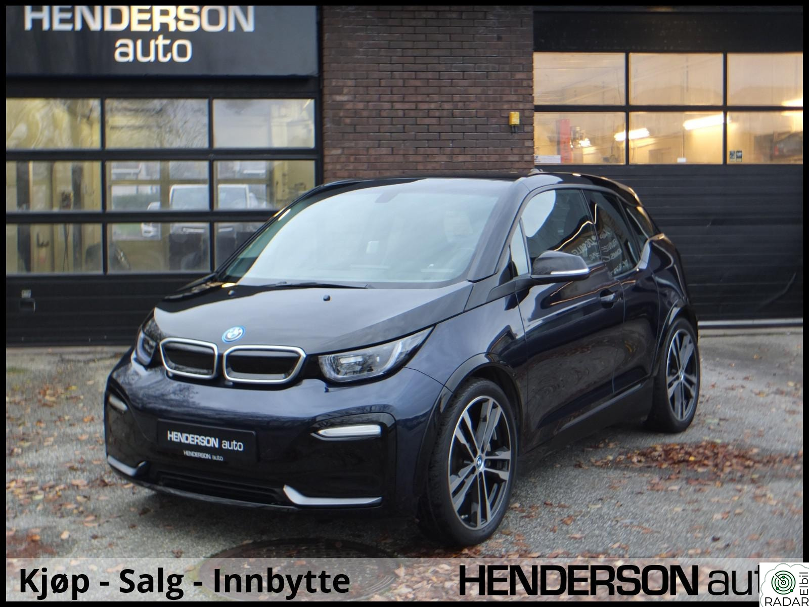 BMW I i3s S 120Ah 184hk Charged Skinn/Cruise/Sensor/Navi/LED/DAB+
