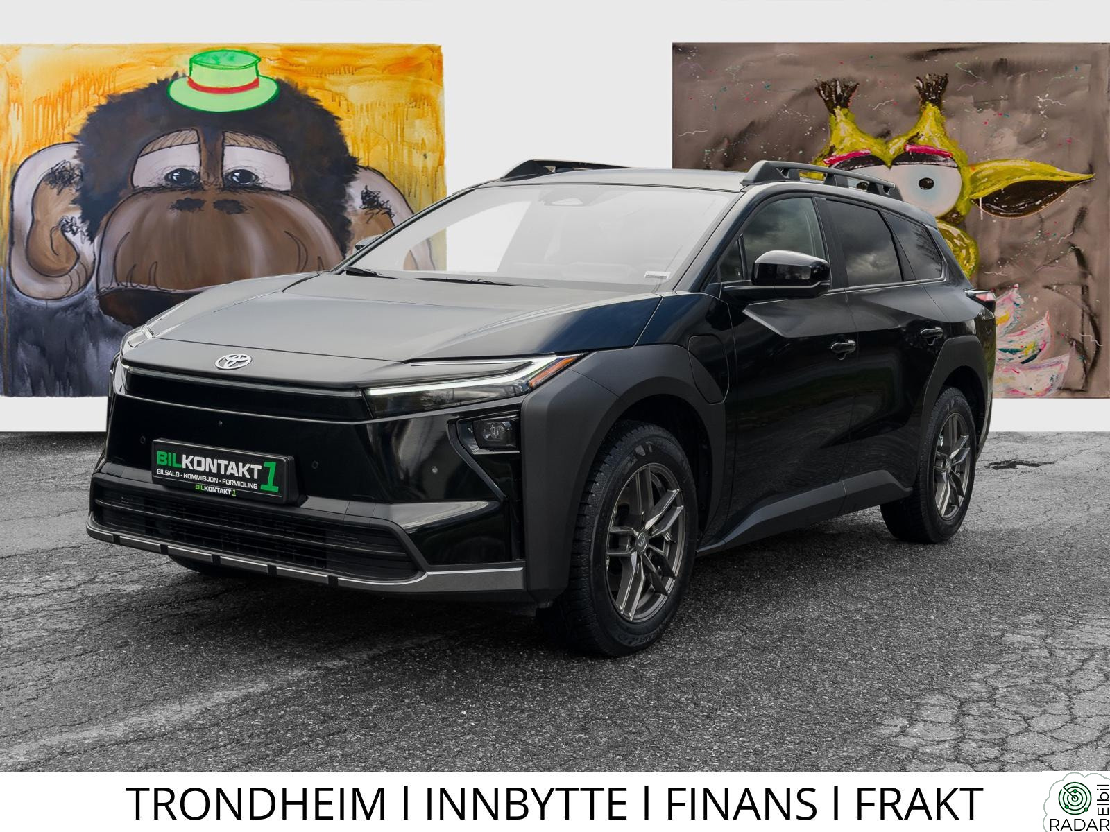 TOYOTA BZ4X TOURING AWD I Active Tech I Leveringsklar I 360 I To sett hjul