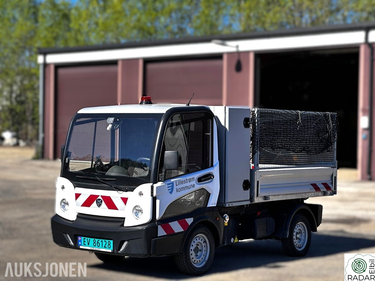GOUPIL G5 tippbil - Ryggekamera - Tilhengerfeste - Kun 11835 km