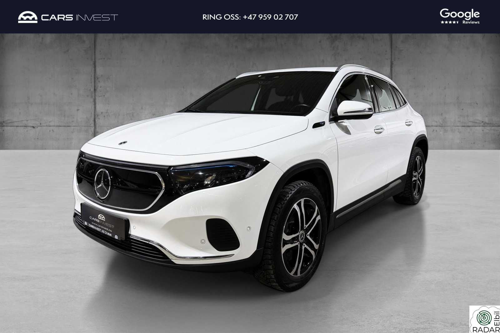 MERCEDES-BENZ EQA 250 Skinn|Krok|Kamera|Carplay