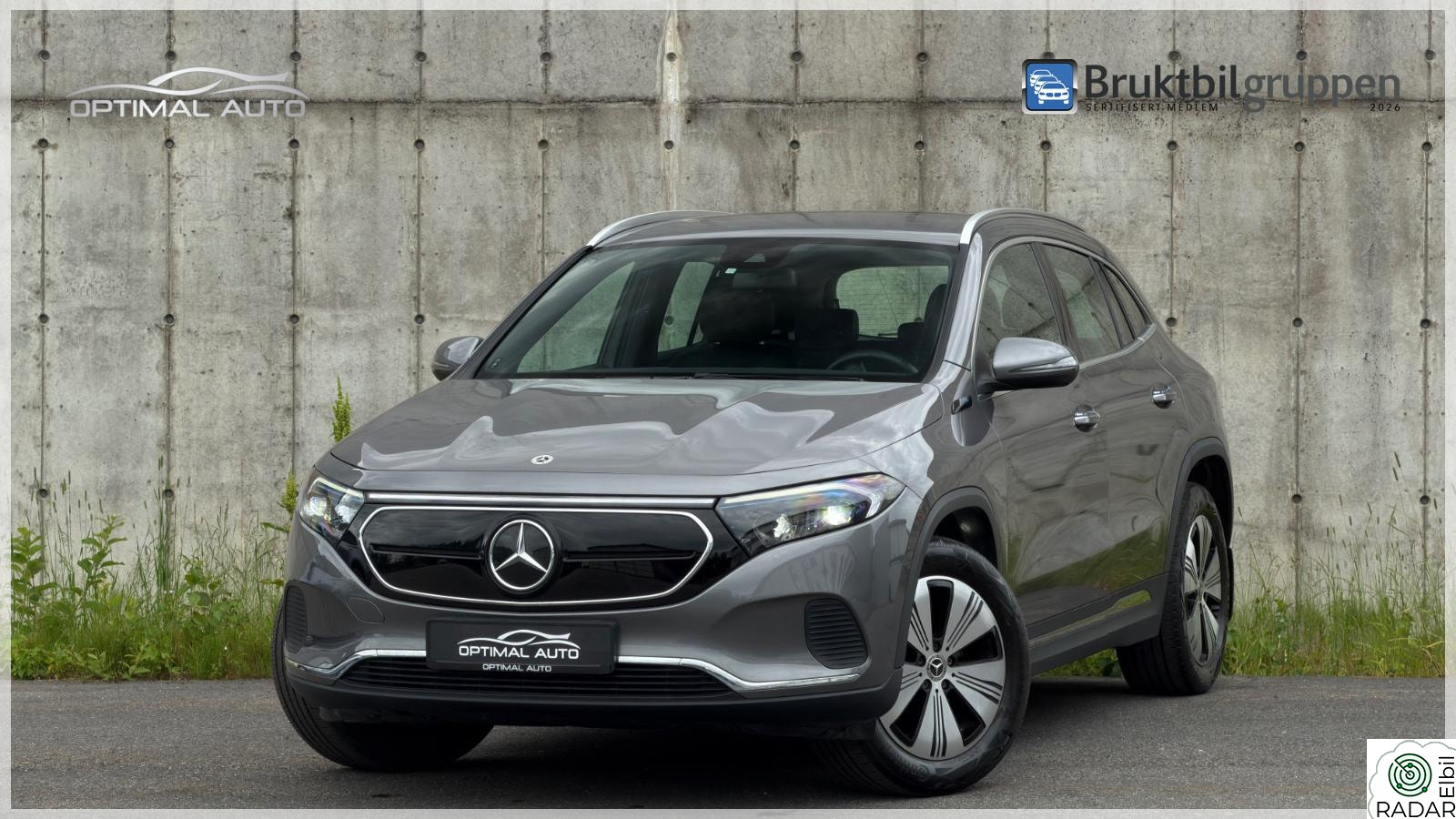 MERCEDES-BENZ EQA 250 Progressive-Line/420km/EU 2028/Delskinn/H.feste/CC/++