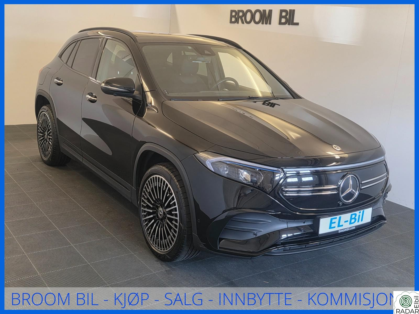 MERCEDES-BENZ EQA 250 2 x AMG LINE /190HK/410KM WLTP/360KAM/PANO/NYBILGARANTI