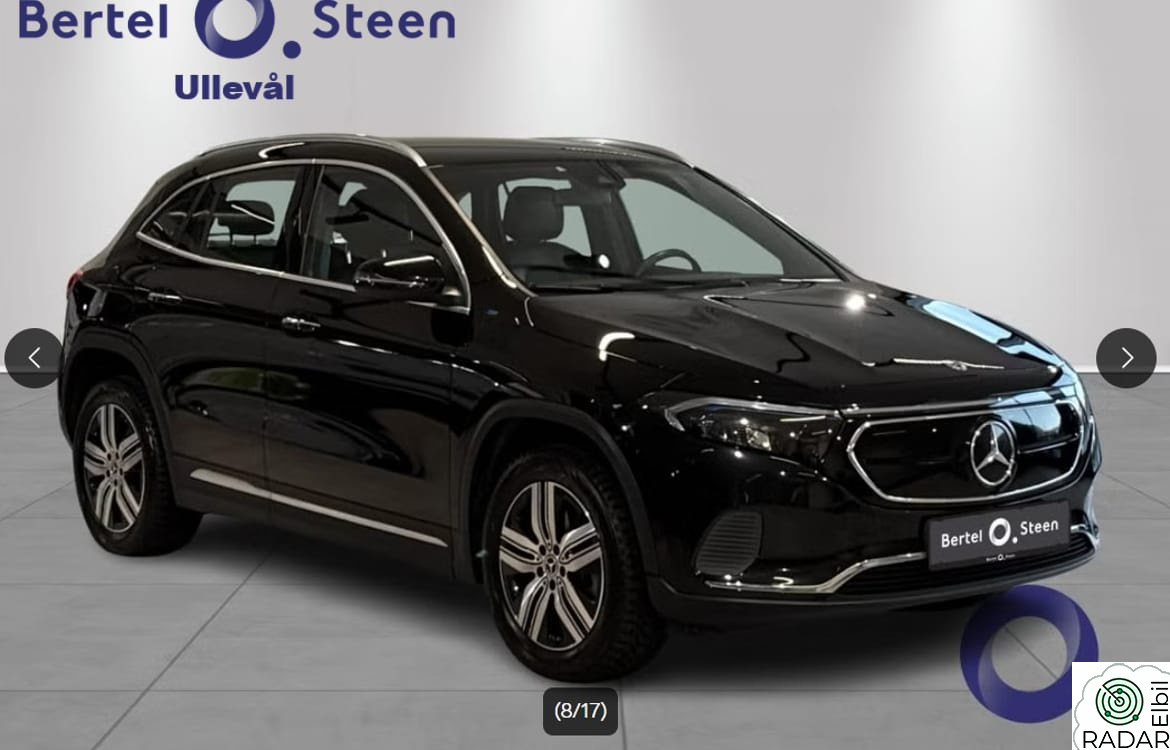 MERCEDES-BENZ EQA 250 250 / Spesielt velutstyrt  / Lav km. / WLTP 490 km.