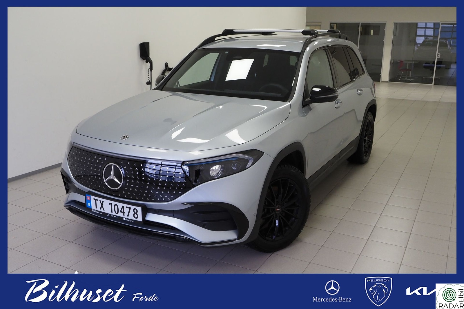 MERCEDES-BENZ EQB 300 4MATIC VI LEVERER OVER HEILE LANDET