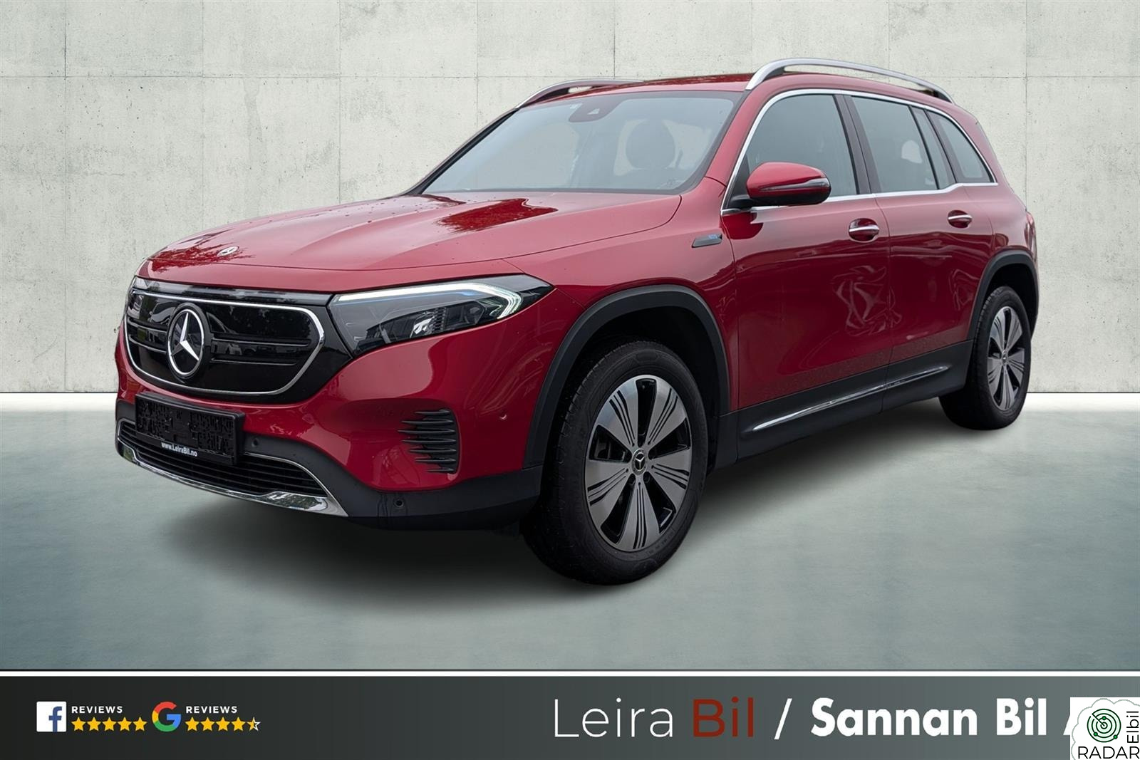 MERCEDES-BENZ EQB 300 4MATIC 4MATIC | ÉN EIER| NORSK| R.kam|