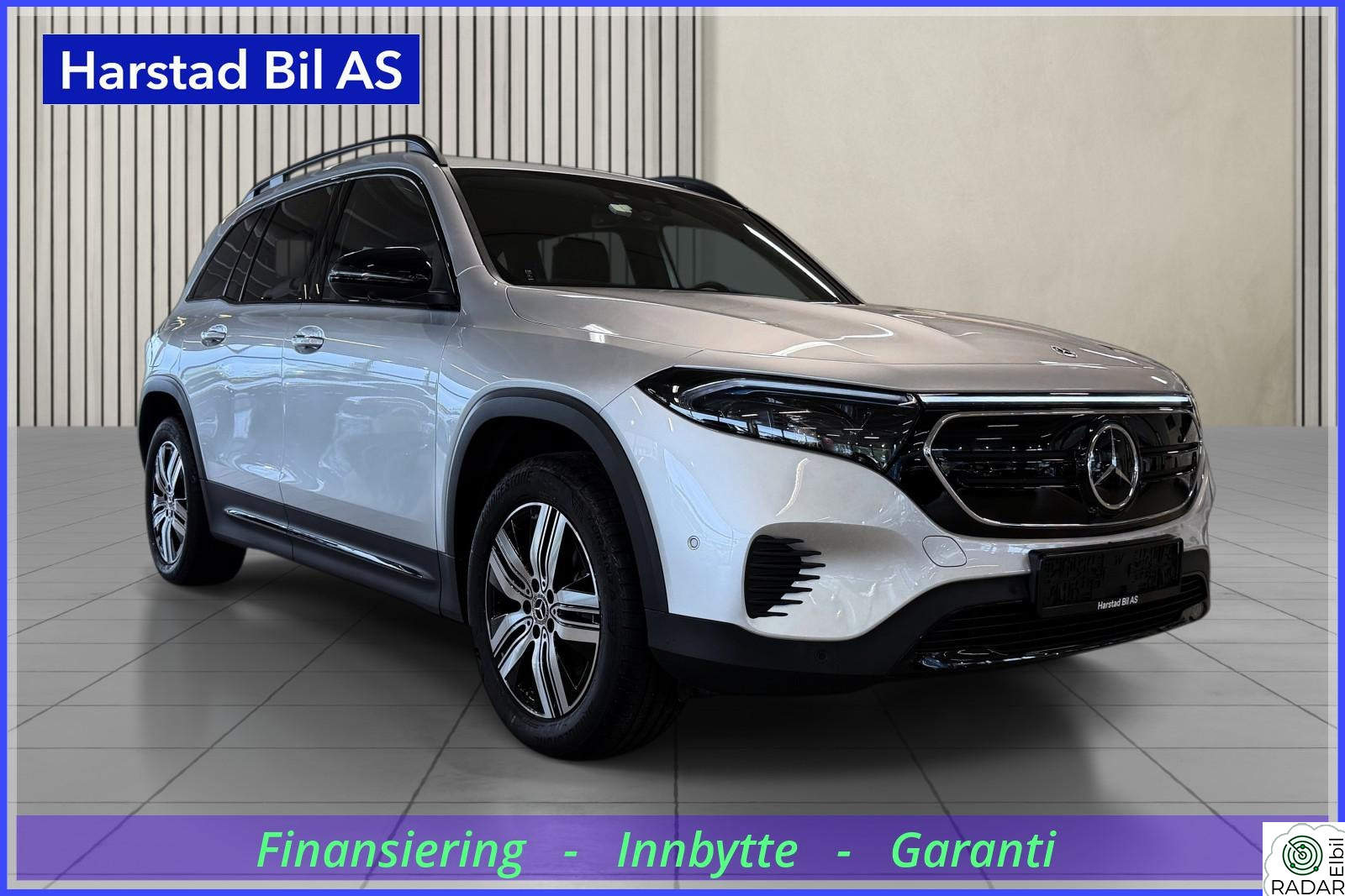 MERCEDES-BENZ EQB 300 4MATIC 300 4MATIC Progressive 7-s/Nattpakke/ Mye utstyr