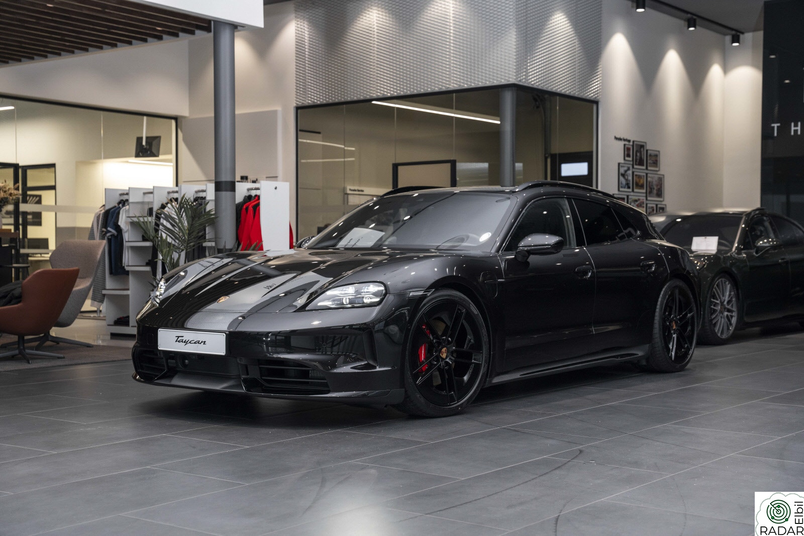 PORSCHE Taycan 4S 4S Sport Turismo Black Edition, 21",Pass.skjerm,HD-LED+
