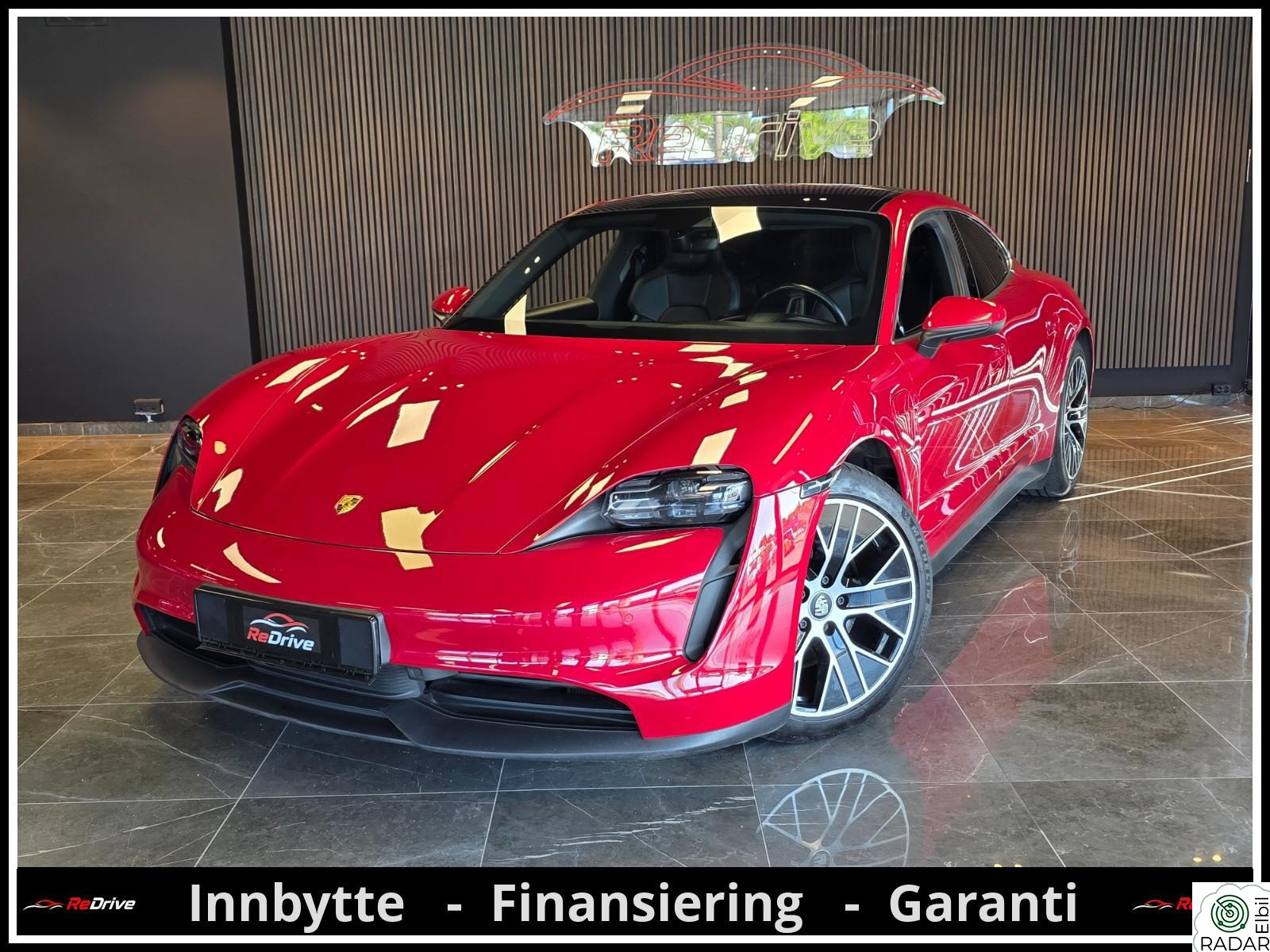 PORSCHE Taycan 4S 4S-673 hk-4x4-Elektrisk-460 km WLTP-Apple CarPlay