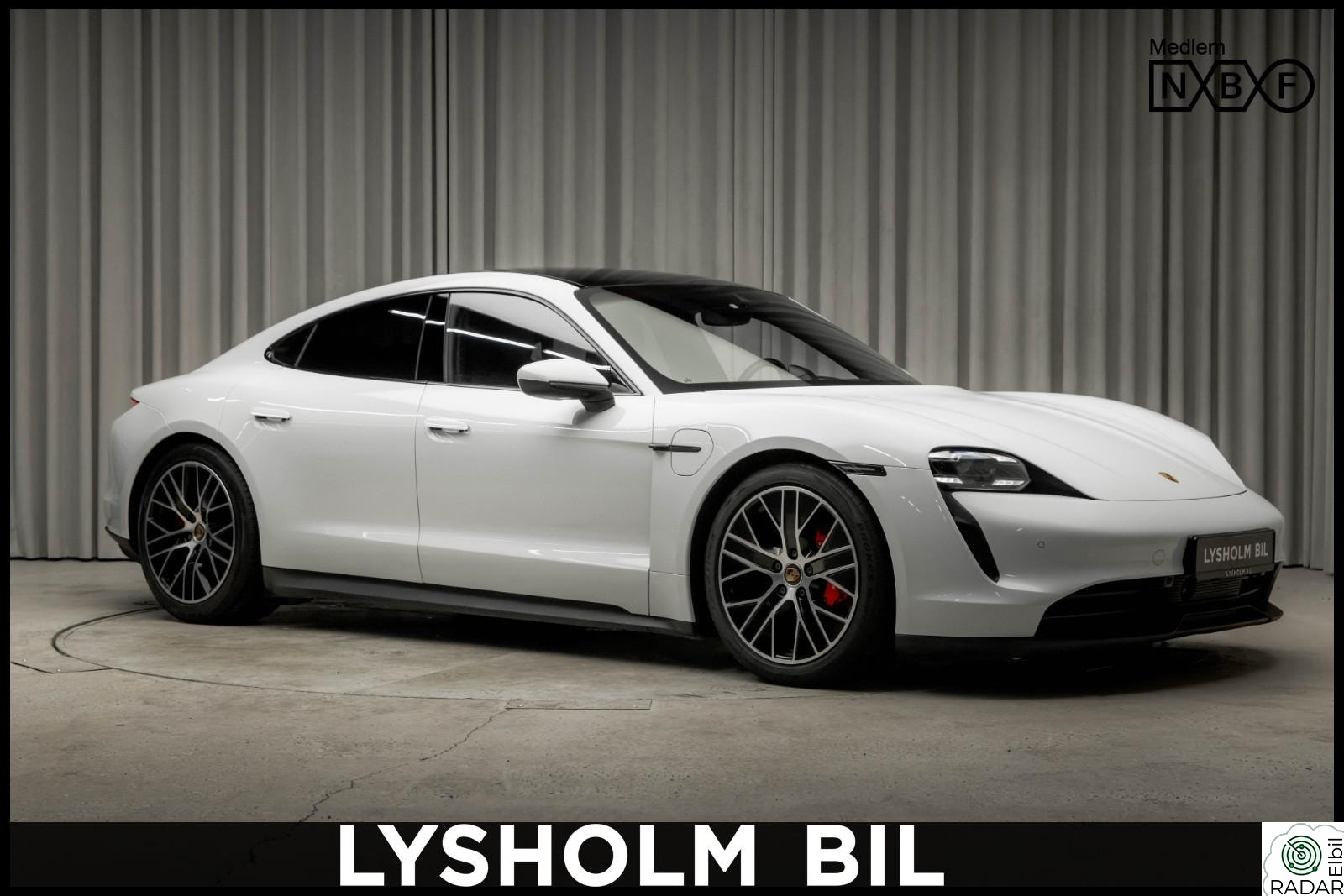 PORSCHE Taycan 4S 4S 18-Veis/563hk/Bose/Matrix/Pasm//PDC/Pano