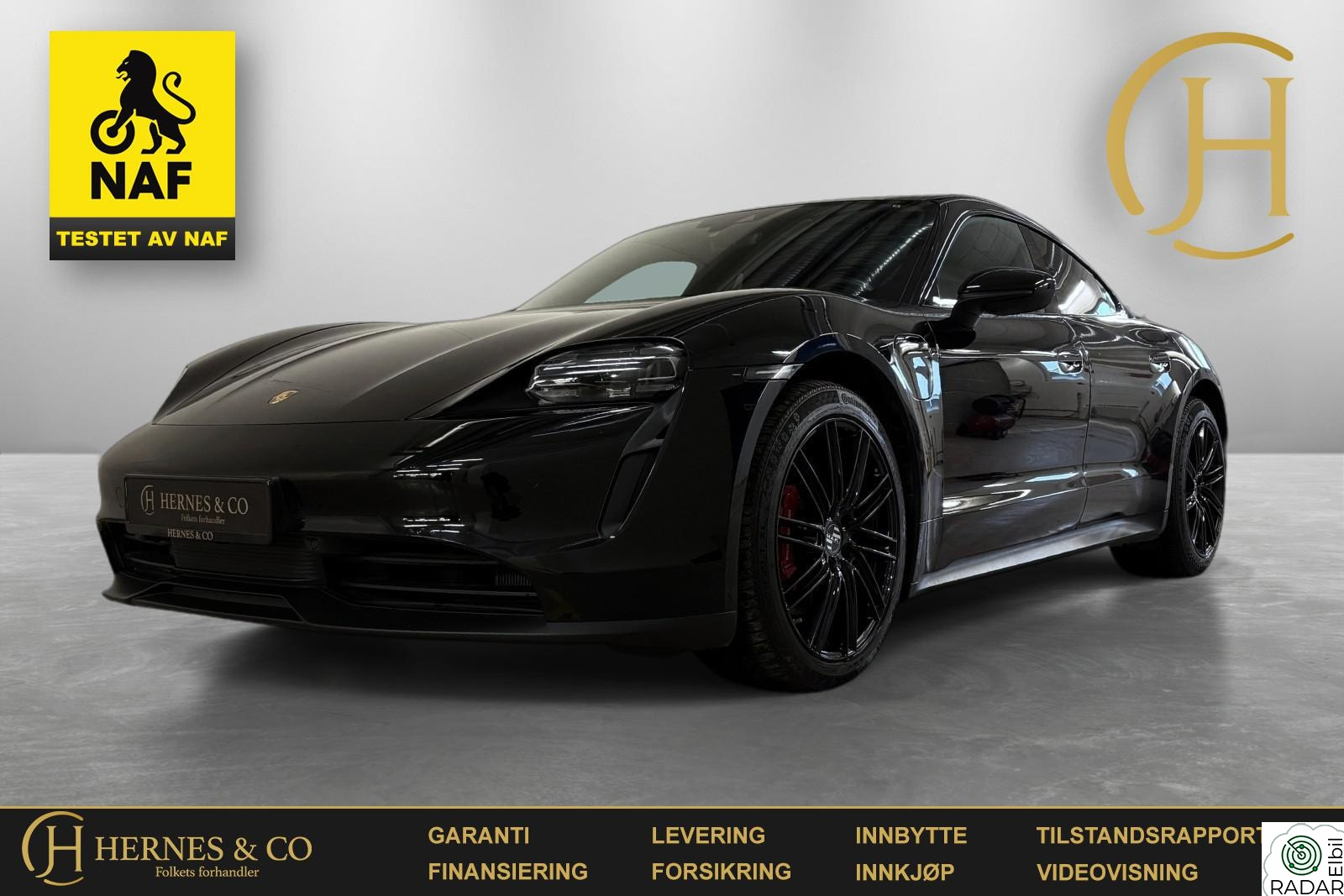 PORSCHE Taycan 4S 4S/93kWh/571HK/Pano/BOSE/Luft/ACC/Ambient/NAF/+++