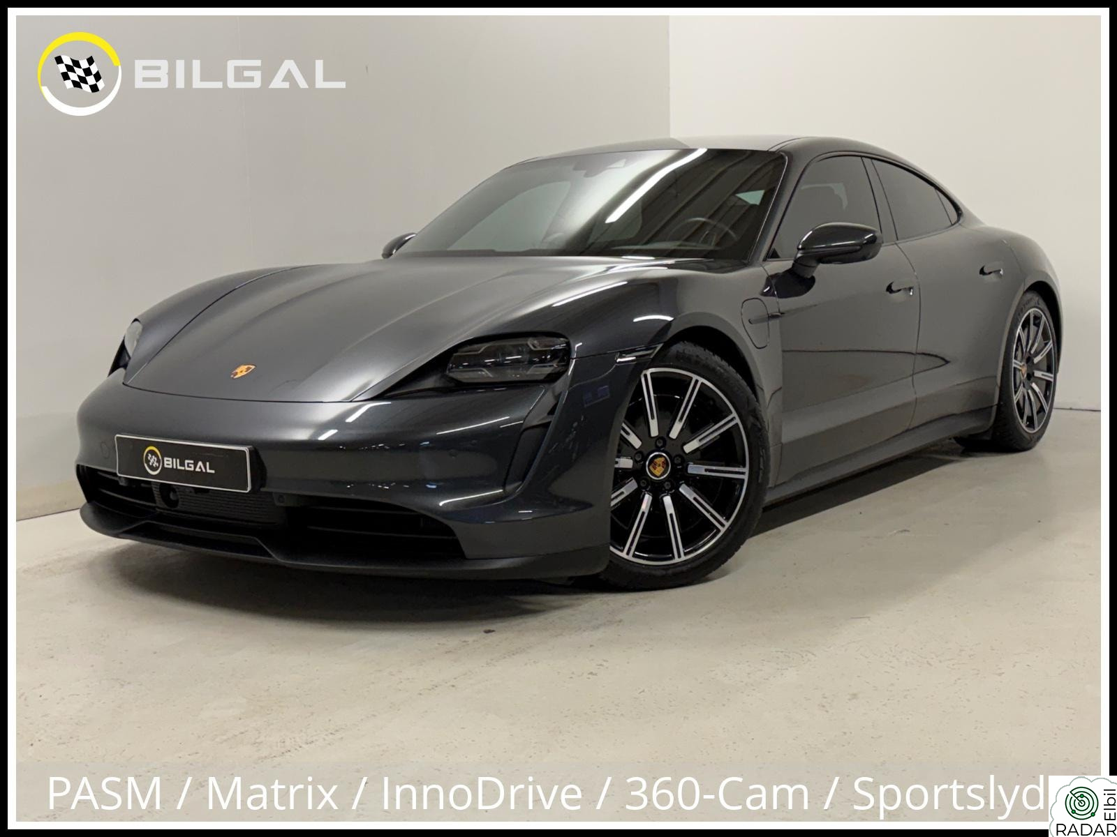 PORSCHE Taycan 4S 4S Performance+ 18-Veis SportChrono 4hjuls-styring BOSE