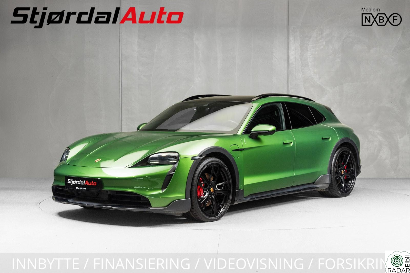 PORSCHE Taycan 4S 4S - BAKAKSELSTYRING/NIGHTVIS/MASSASJE/HUD/21"/x2SKJERM