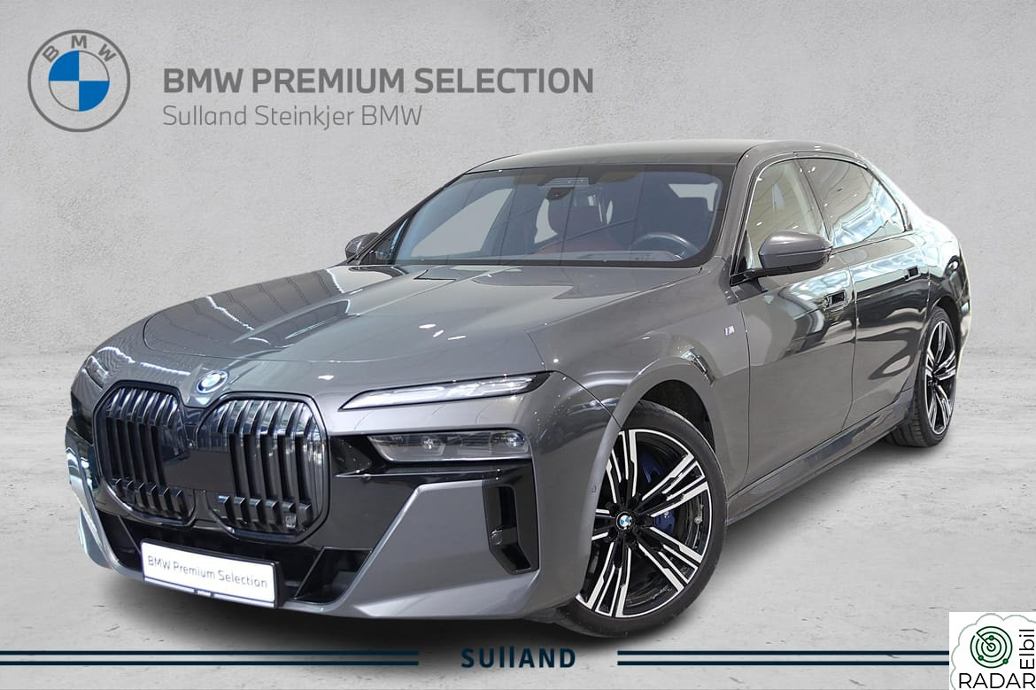 BMW i7 xDrive60 | B&W | LUFT | BAKHJULSSTYRING | LOUNGESEATING | BSI |