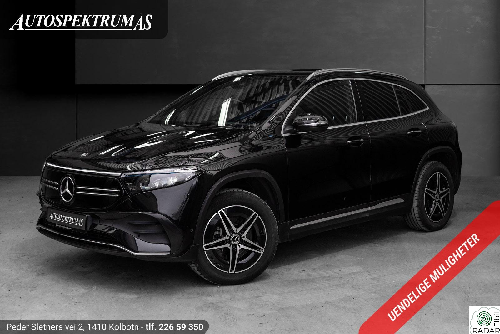 MERCEDES-BENZ EQA 300 4MATIC 300 4MATIC AMG Edition Plus/H.feste/ACC/Kjøreassistent+