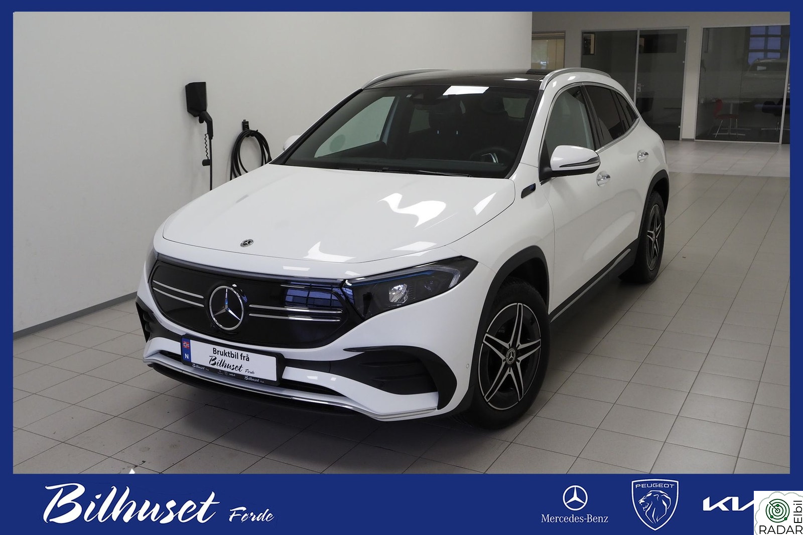 MERCEDES-BENZ EQA 300 4MATIC VI LEVERER OVER HEILE LANDET