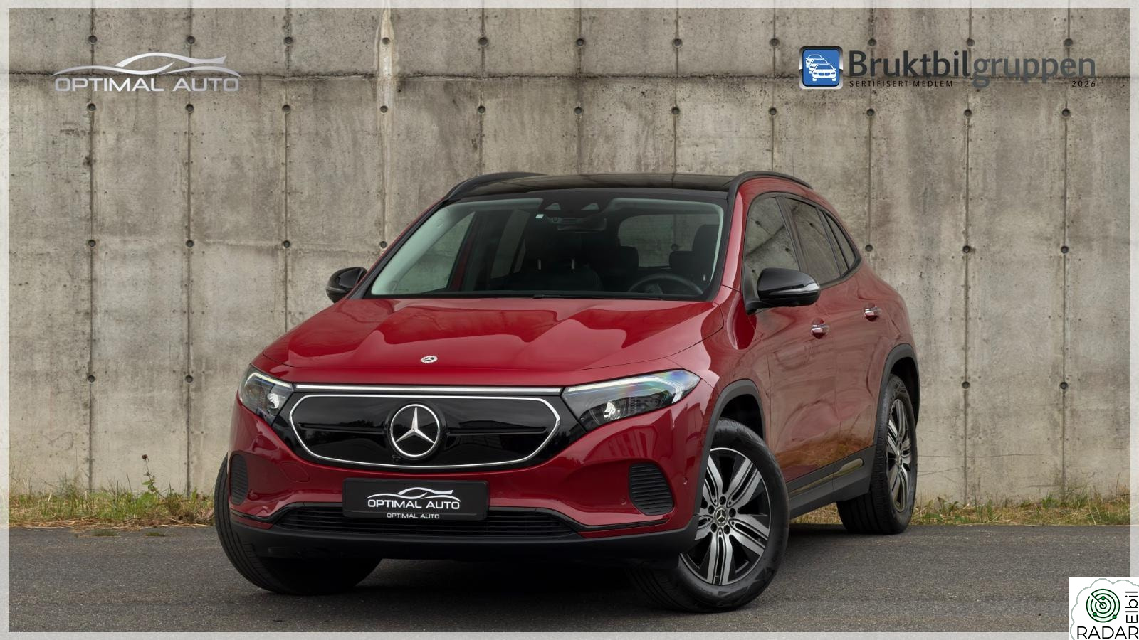 MERCEDES-BENZ EQA 300 4MATIC 4MATIC 425 KM/Pano/H.feste/Rattvarme/ACC/360Kam/