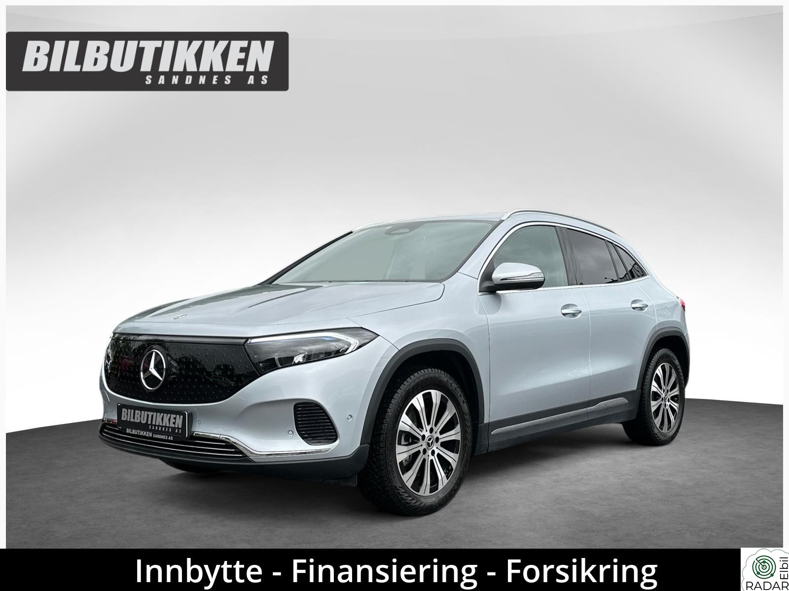MERCEDES-BENZ EQA 300 4MATIC 4MATIC Progressive ACC/El-Sete/Skinn/Navi/Krok/"NY BIL"