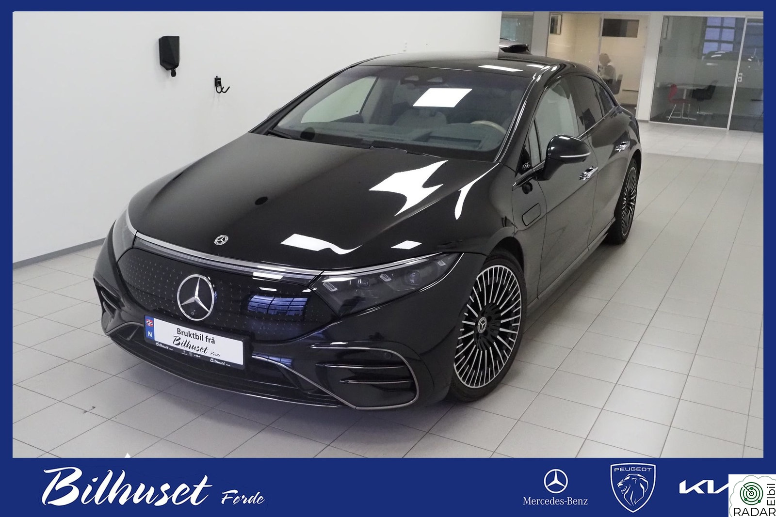 MERCEDES-BENZ EQS 580 4MATIC VI LEVERER OVER HEILE LANDET