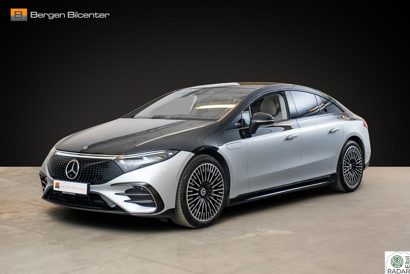 MERCEDES-BENZ EQS 580 4MATIC 580 Edition One AMG Burmester Firehjulstyring Exclusive