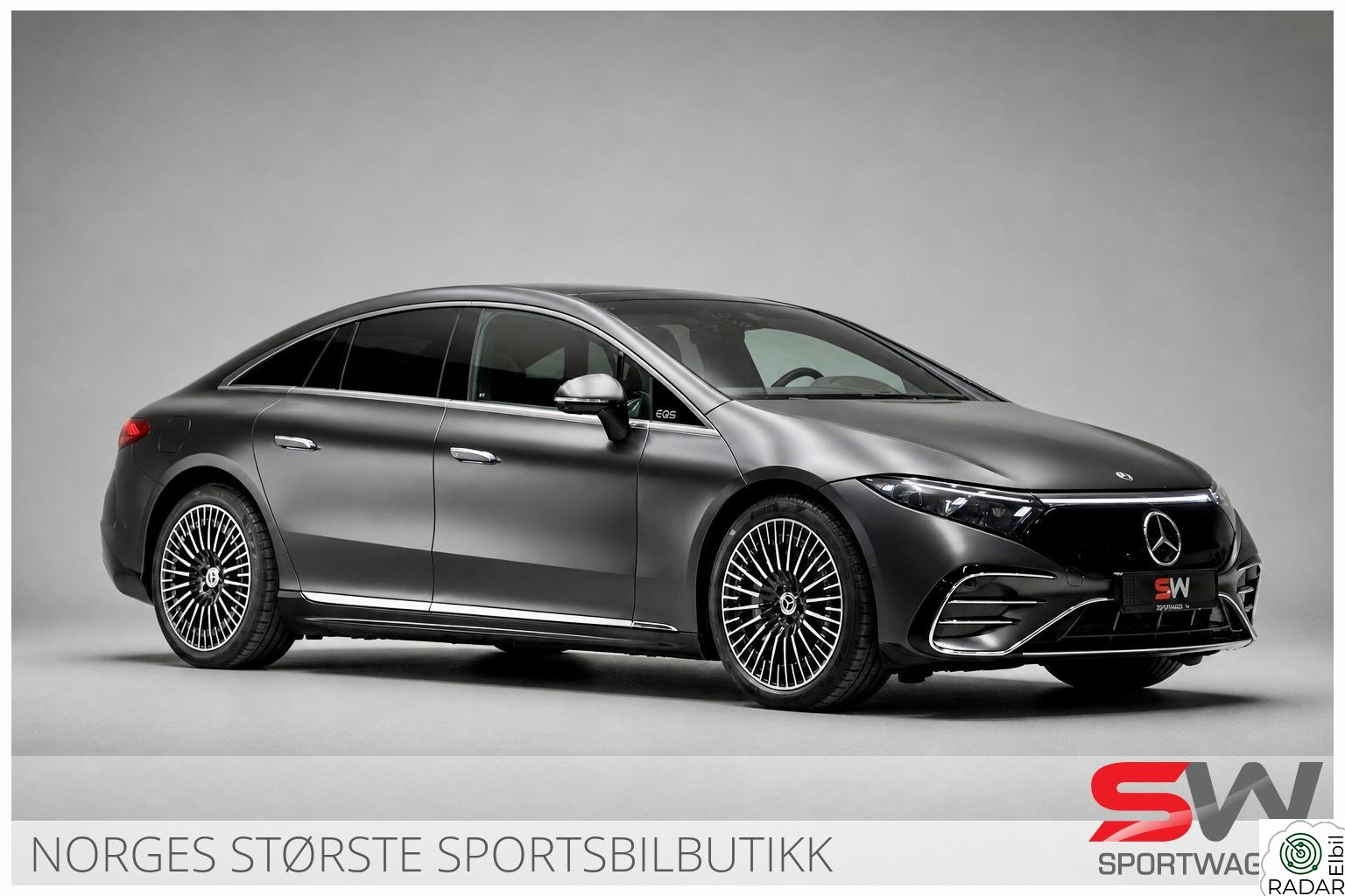 MERCEDES-BENZ EQS 580 4MATIC 580 4MATIC Alt utstyr - 21", Hyperscreen Manufaktur
