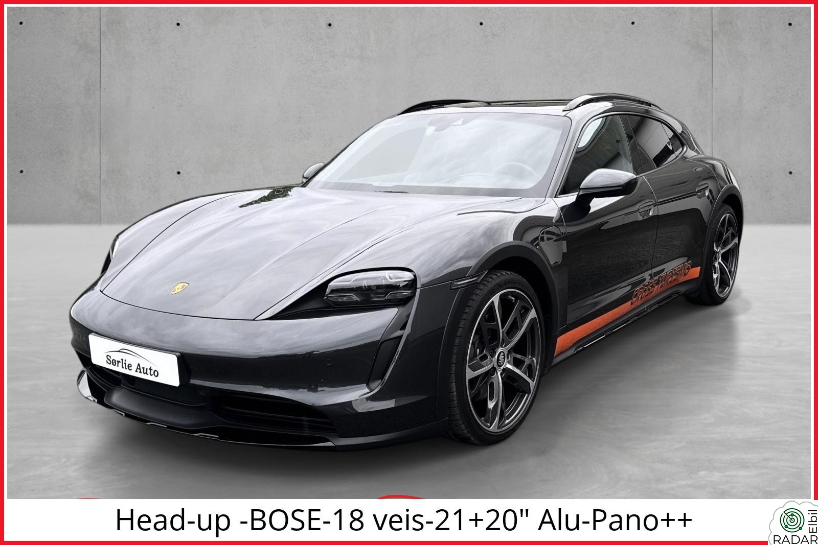 PORSCHE Taycan 4 4 Norsksolgt-Garanti-HUD-BOSE-18 veis-21+20" Alu-Pano++