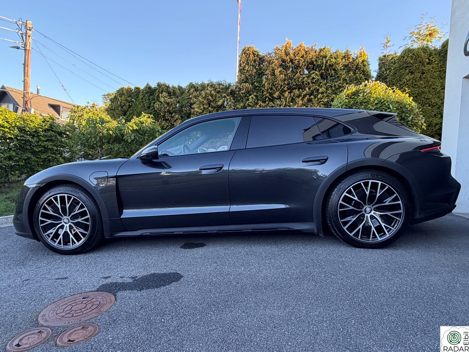PORSCHE Taycan 4 Cross Turismo, nybilgar,Rear Axl,H-up,Matrix,BOSE