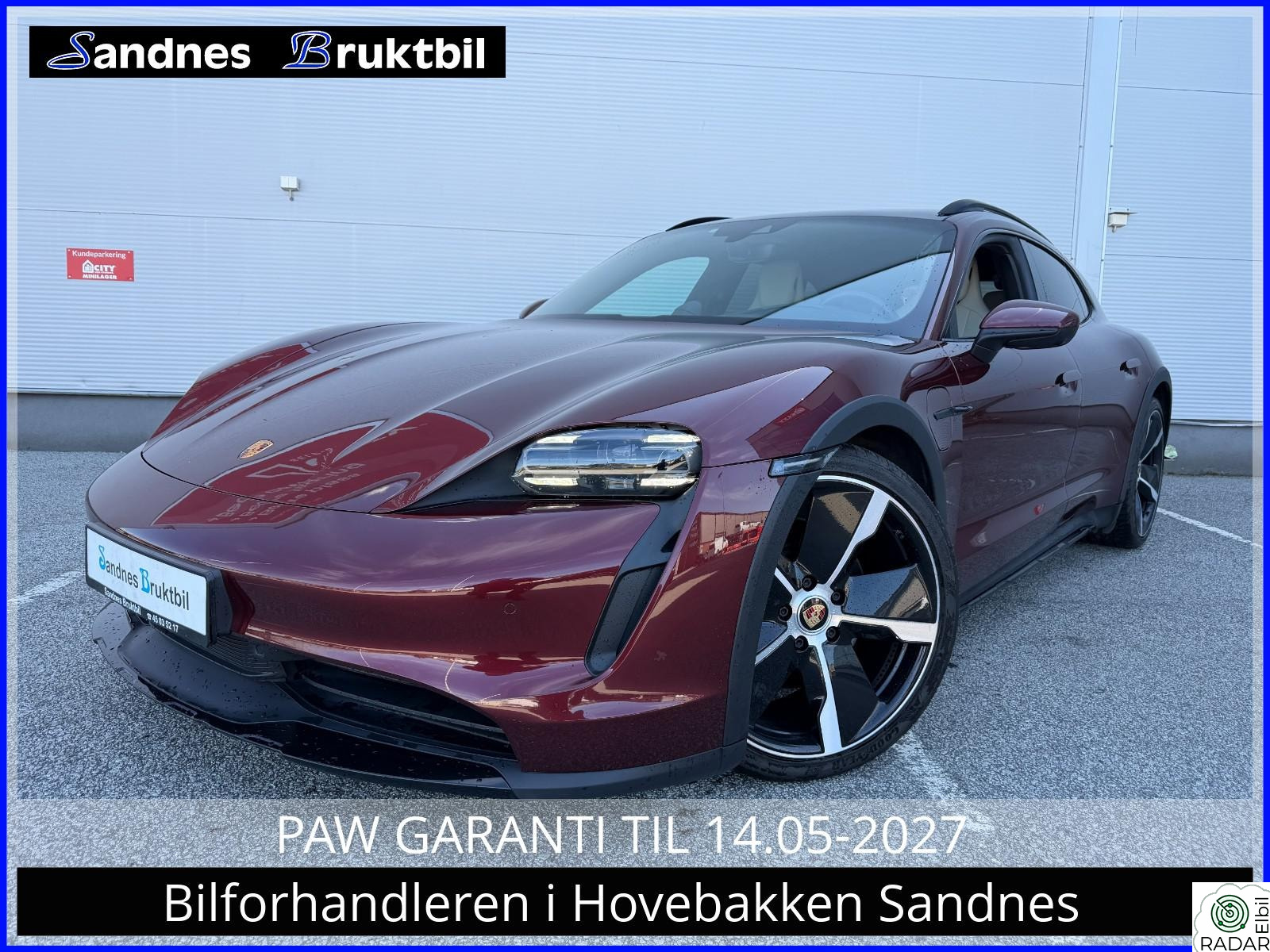PORSCHE Taycan 4 4 PAW BAKHJULSTRING,21",HUD,PASS SKJERM,MASSAGE,PANO