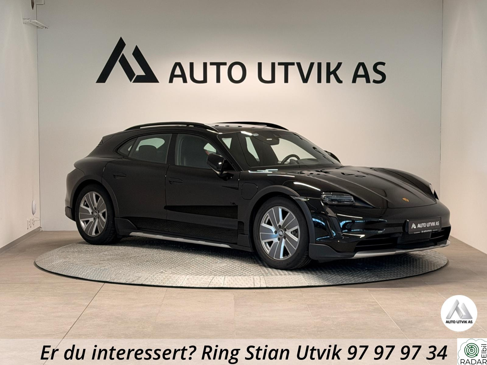 PORSCHE Taycan 4 CT4/PANORAMA/SPORTCHRONO/NORSK/RATTVARME/SKINN/BOSE