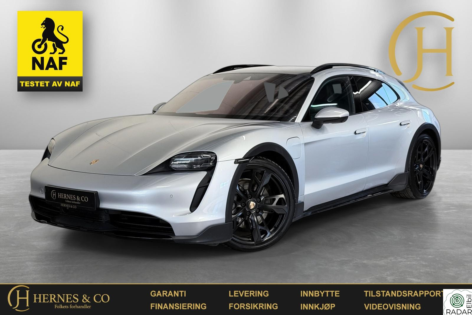 PORSCHE Taycan 4 4/Velutstyrt/Luftfjæring/Panorama/PerformanceBattery/++