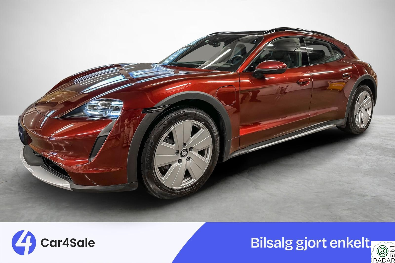 PORSCHE Taycan 4 4 AWD PBP 4+1 / 456km / Luft / Norsk / Panorama / DAB