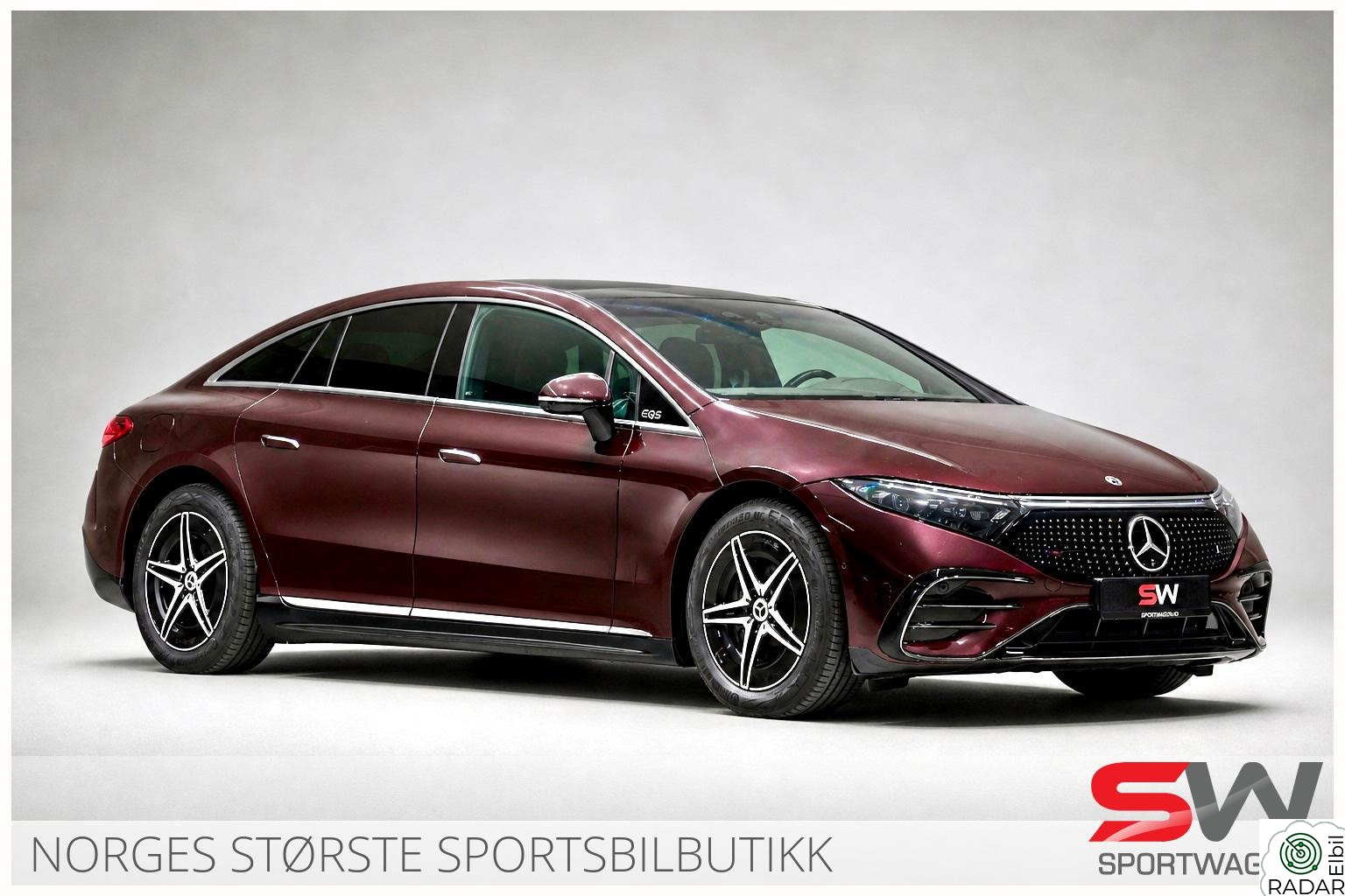 MERCEDES-BENZ EQS 500 4MATIC 500 AMG 4M MANUFAKTUR - Meget velutstyrt - Må ses!